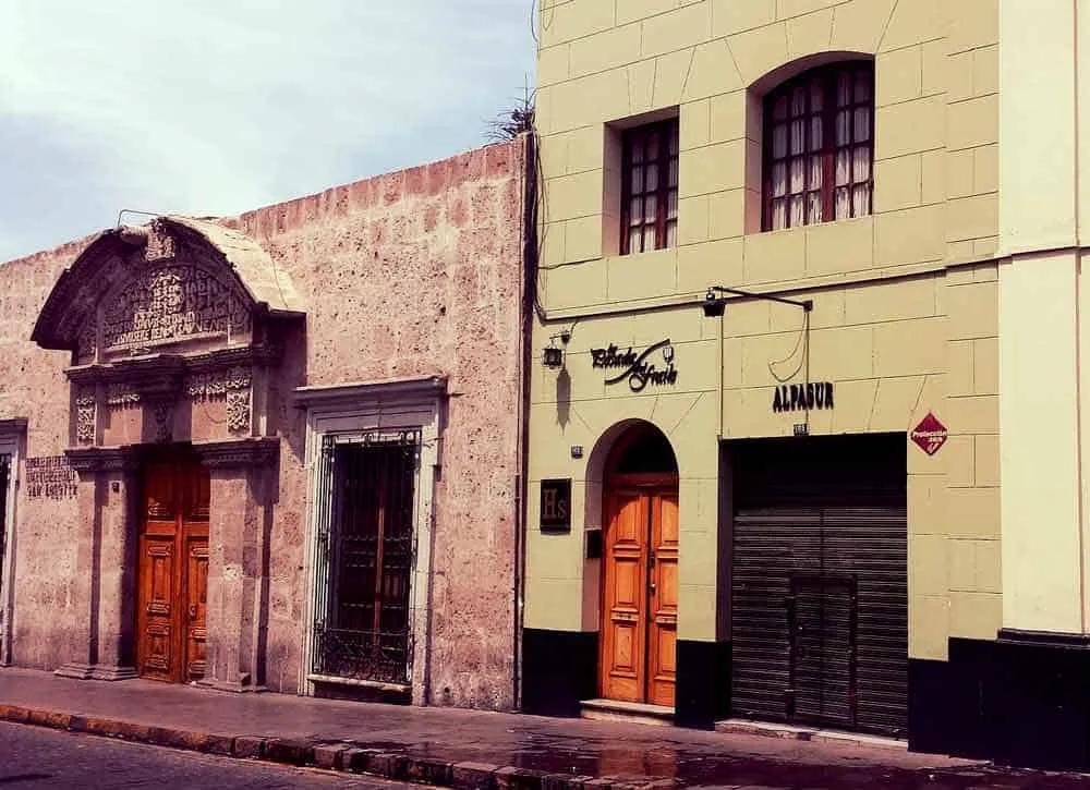 casco histórico de Arequipa