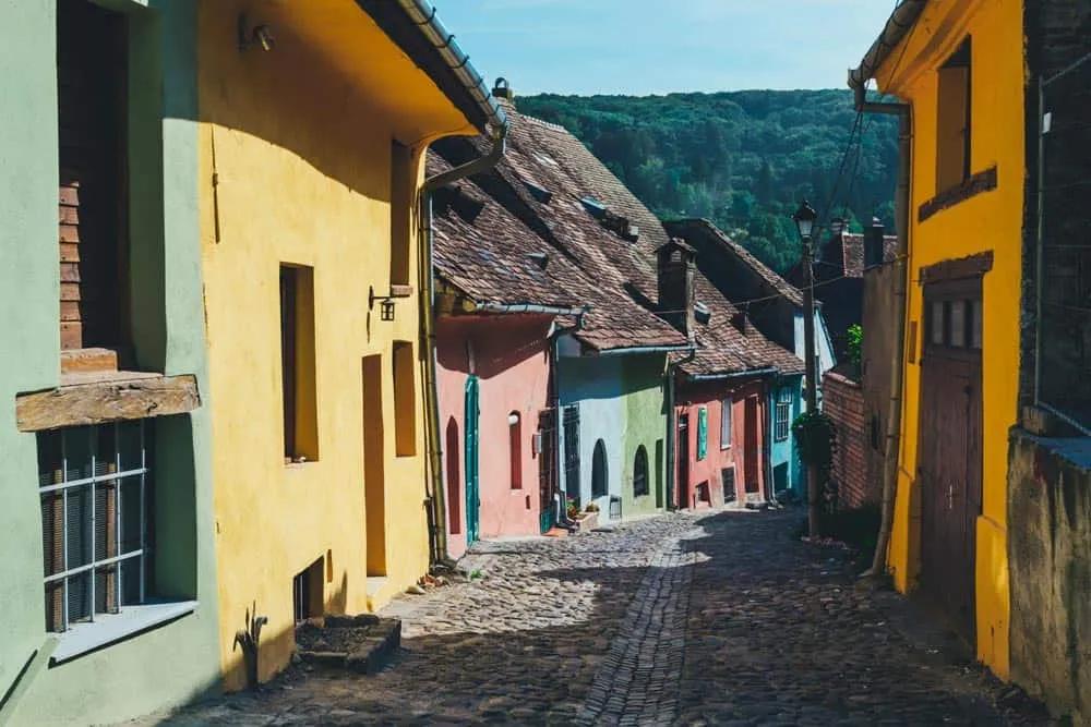 calles rumanas con encanto