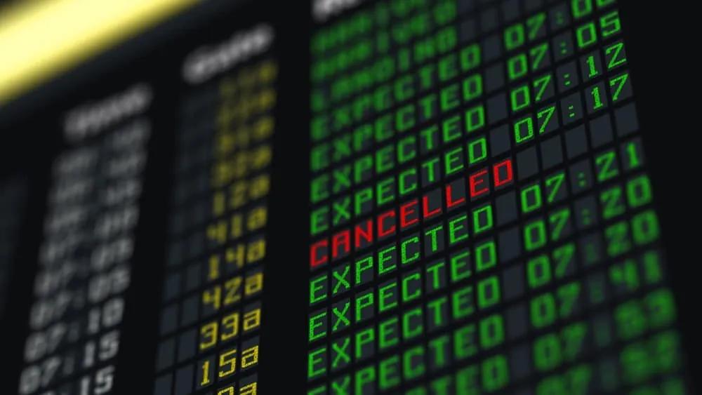 cancelación de vuelo, qué hacer