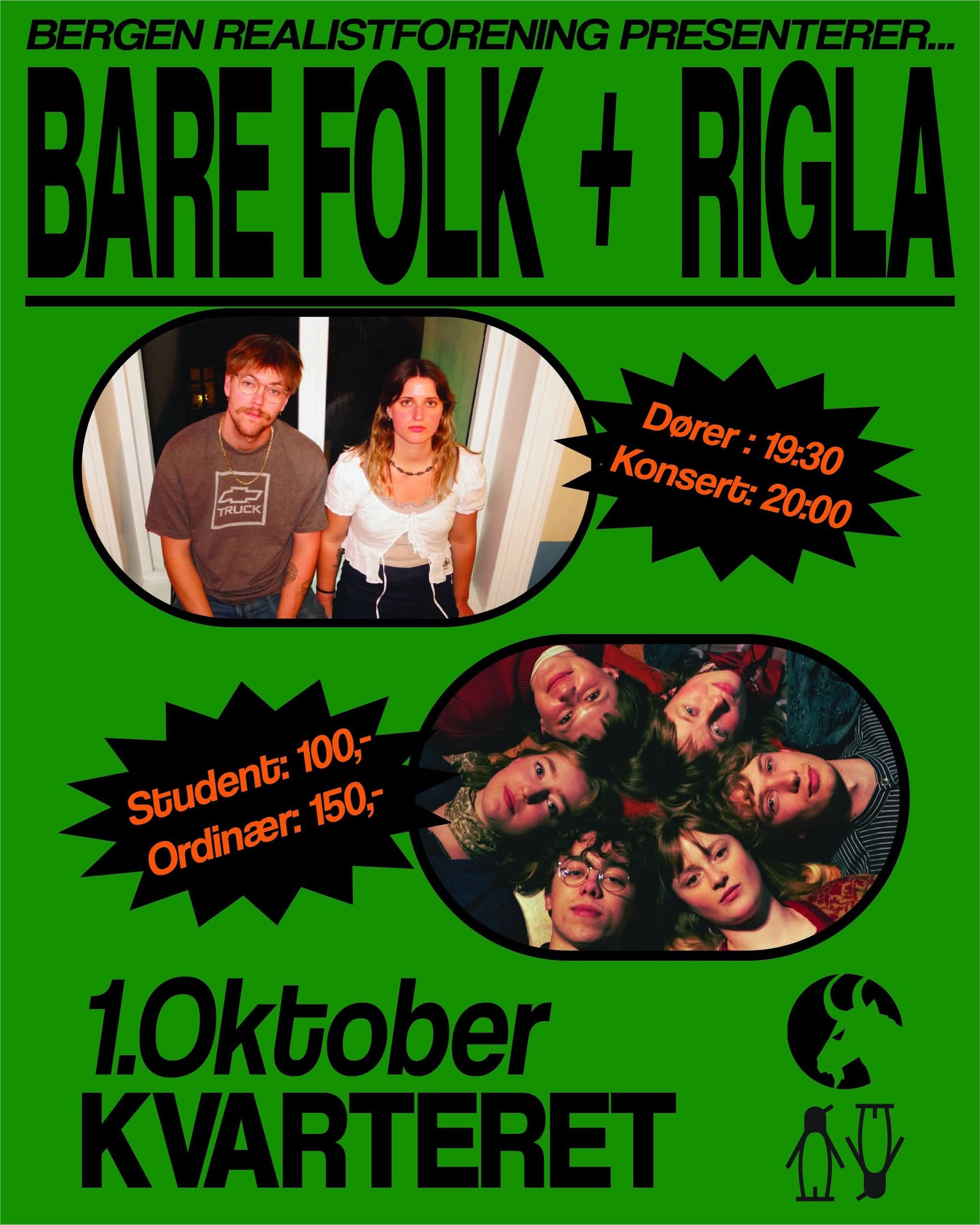 Bare Folk + Rigla