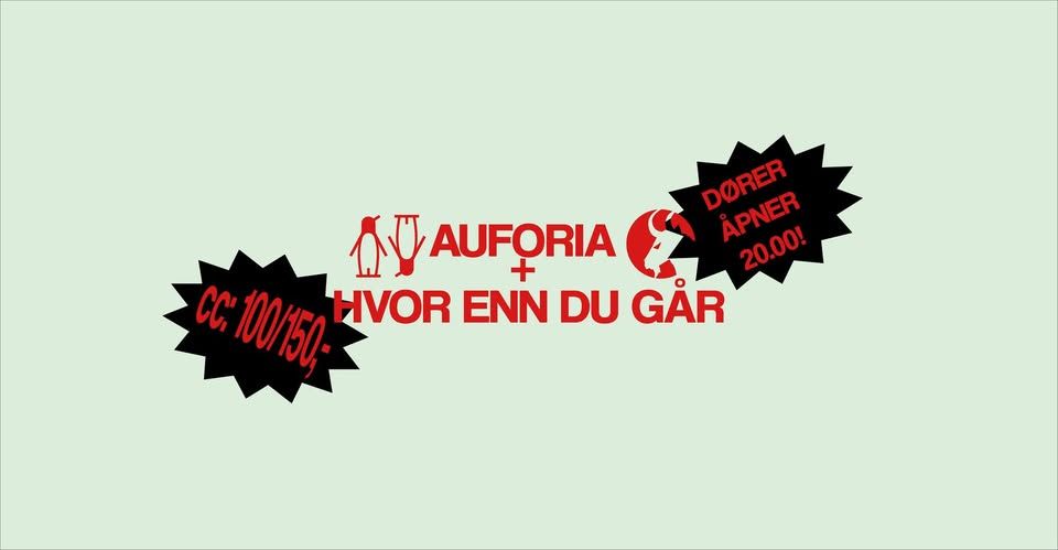 Konsert med Auforia og Hvor enn du går!