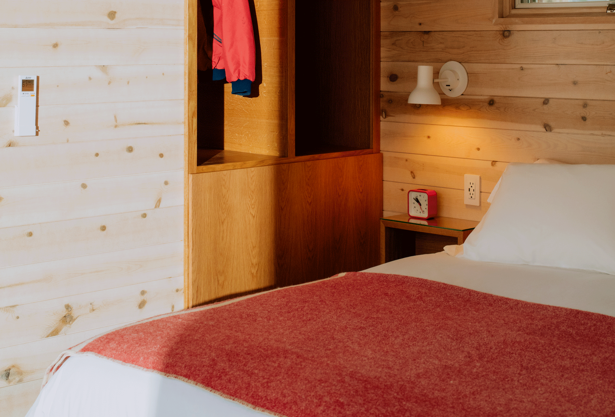 interior of the Lake View Cabin