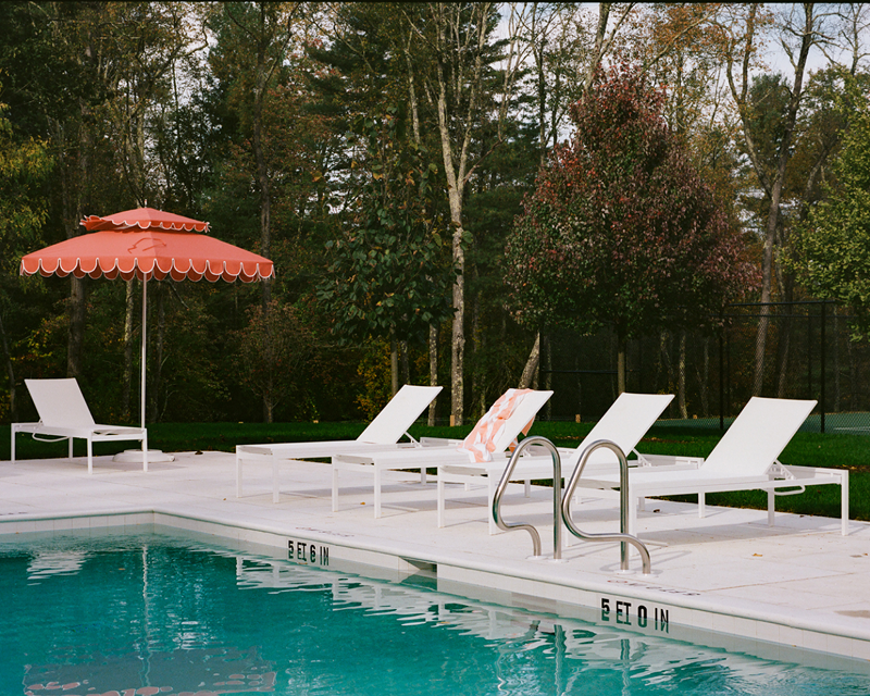 View by the pool