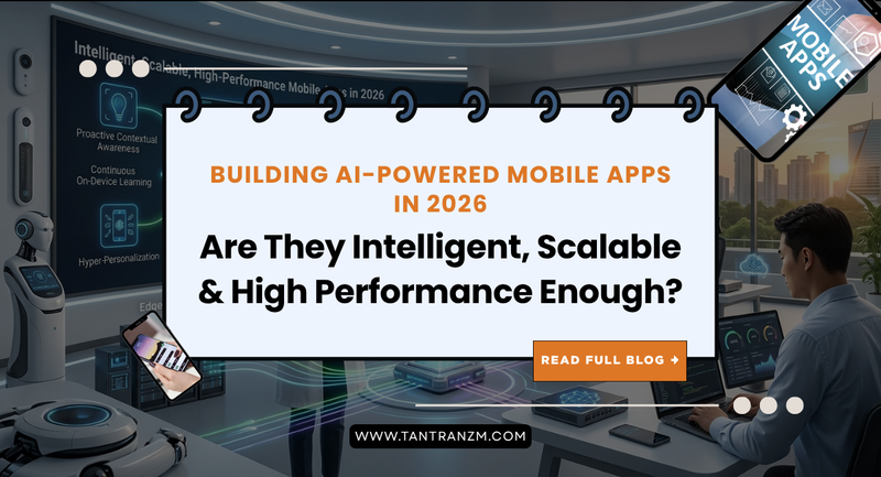 Building AI-Powered Mobile Apps in 2026: Are They Intelligent, Scalable, & High Performance Enough?