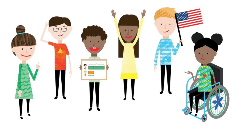 Master Math at Home American children excited about learning mathematics.