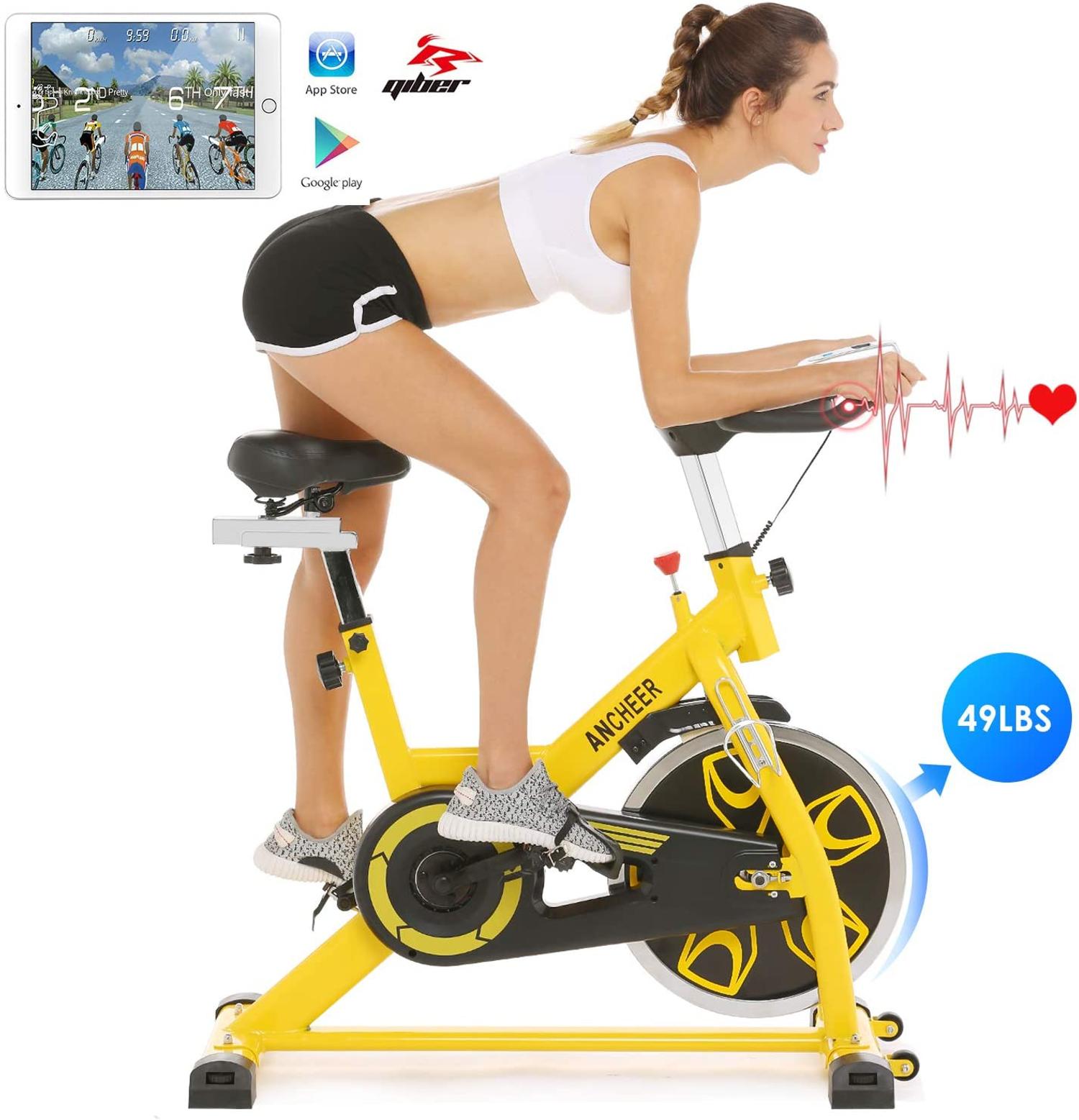 best indoor spin bike with screen