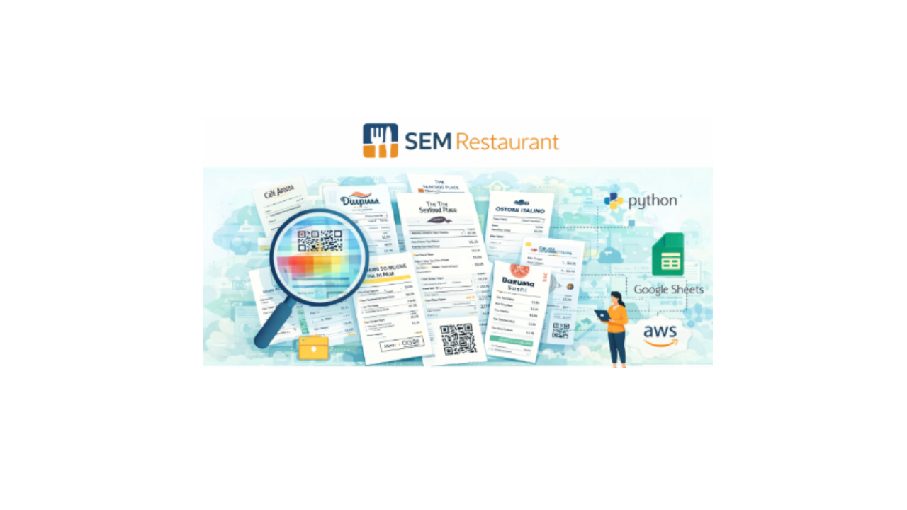 SEM Restaurant NIF Categorization Application with Python Desktop UI, Google Sheets Integration, and AWS Hosting