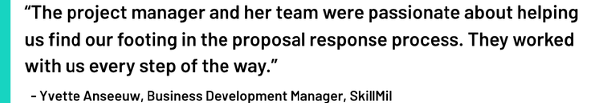 SkillMil case study - The Bid Lab delivered a compliant technical bid in 12 days