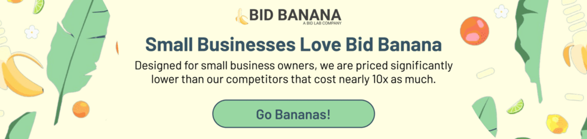 Find your next RFP on Bid Banana - The Bid Lab