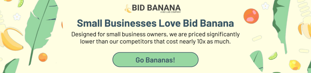 Find your next RFP on Bid Banana - The Bid Lab