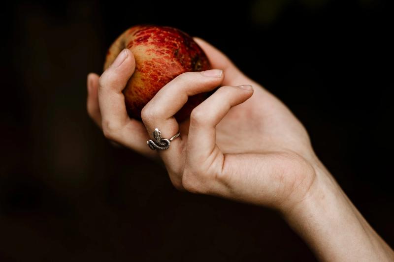 Whispering lies into Eve’s ears, Satan twisted the words of God. Whispering lies into Eve’s ears, Satan twisted the words of God.