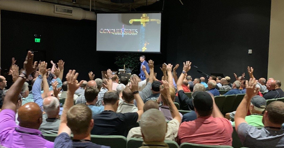 cover image for Following Weekend Conference, More Than 155 Sent Out to Conquer Porn