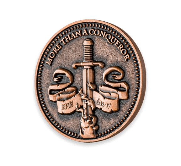 Get the Conquer coin for your men today! Get the Conquer coin for your men today!