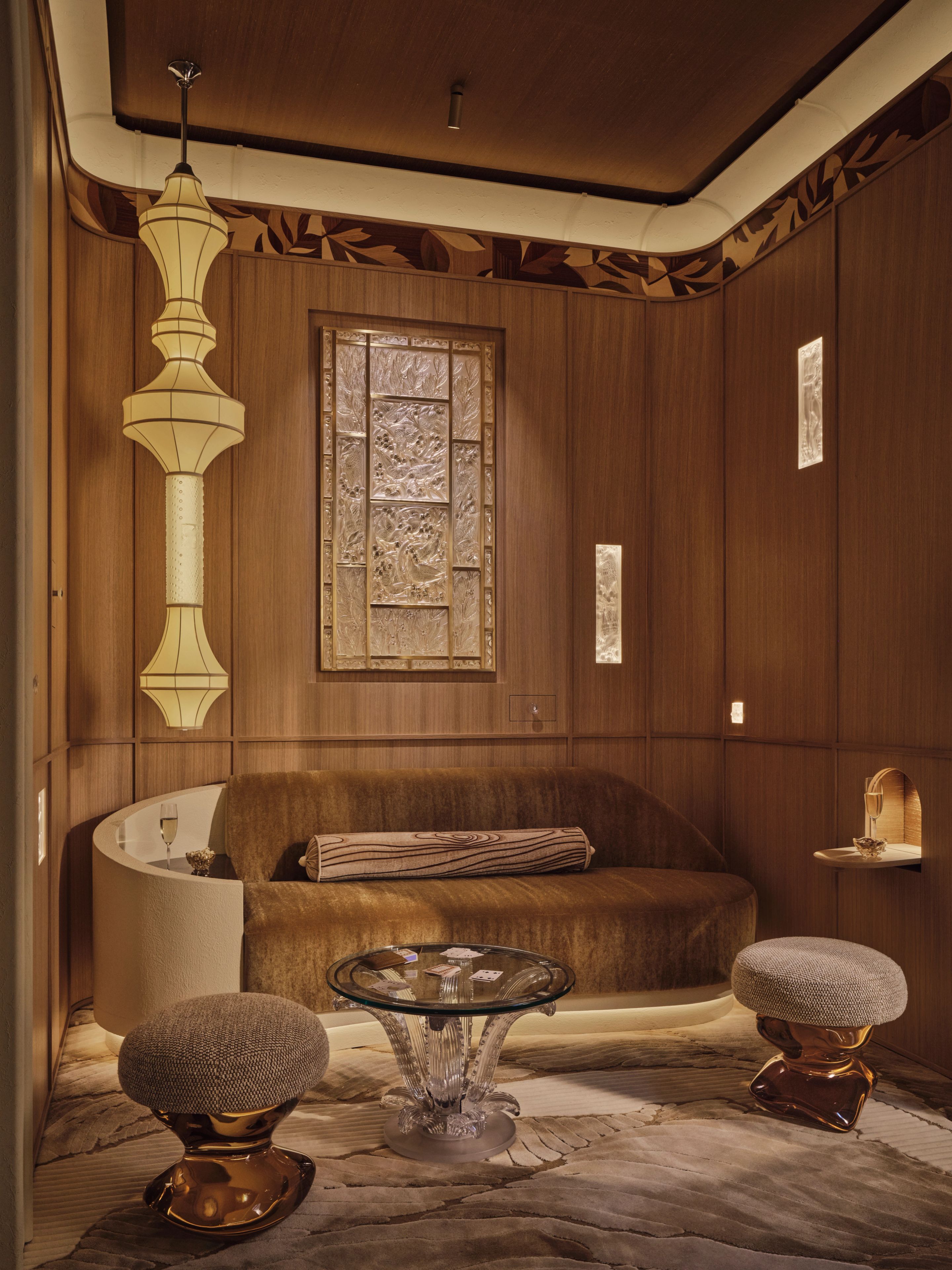 Elicyon Lalique Collaboration Bar Room
