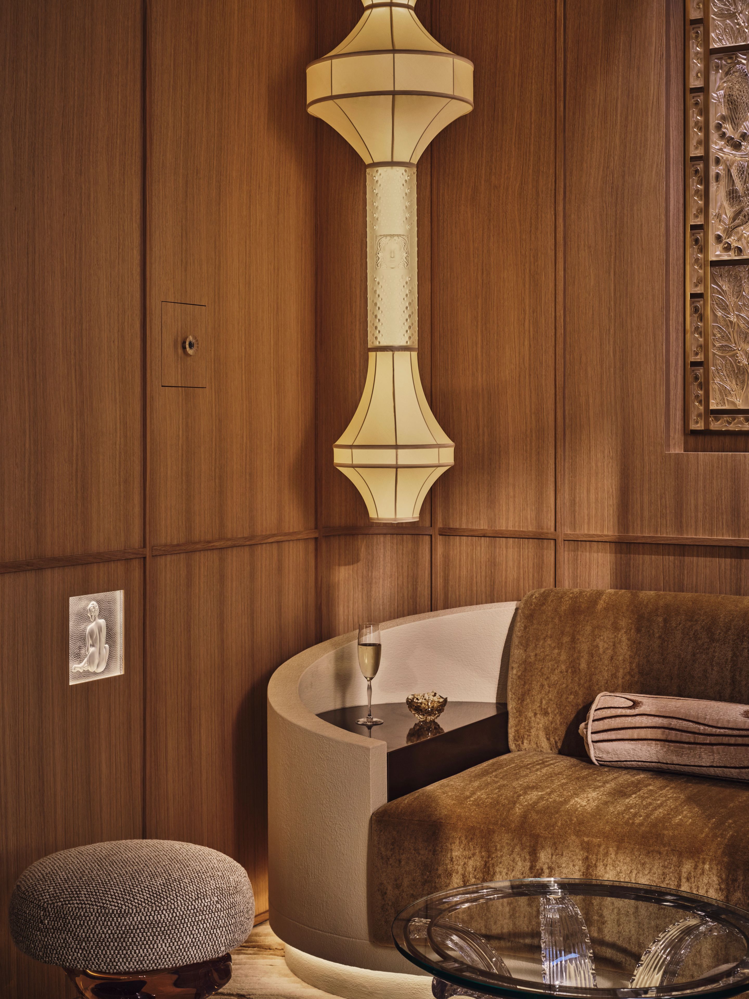 Elicyon Lalique Collaboration Bar Room