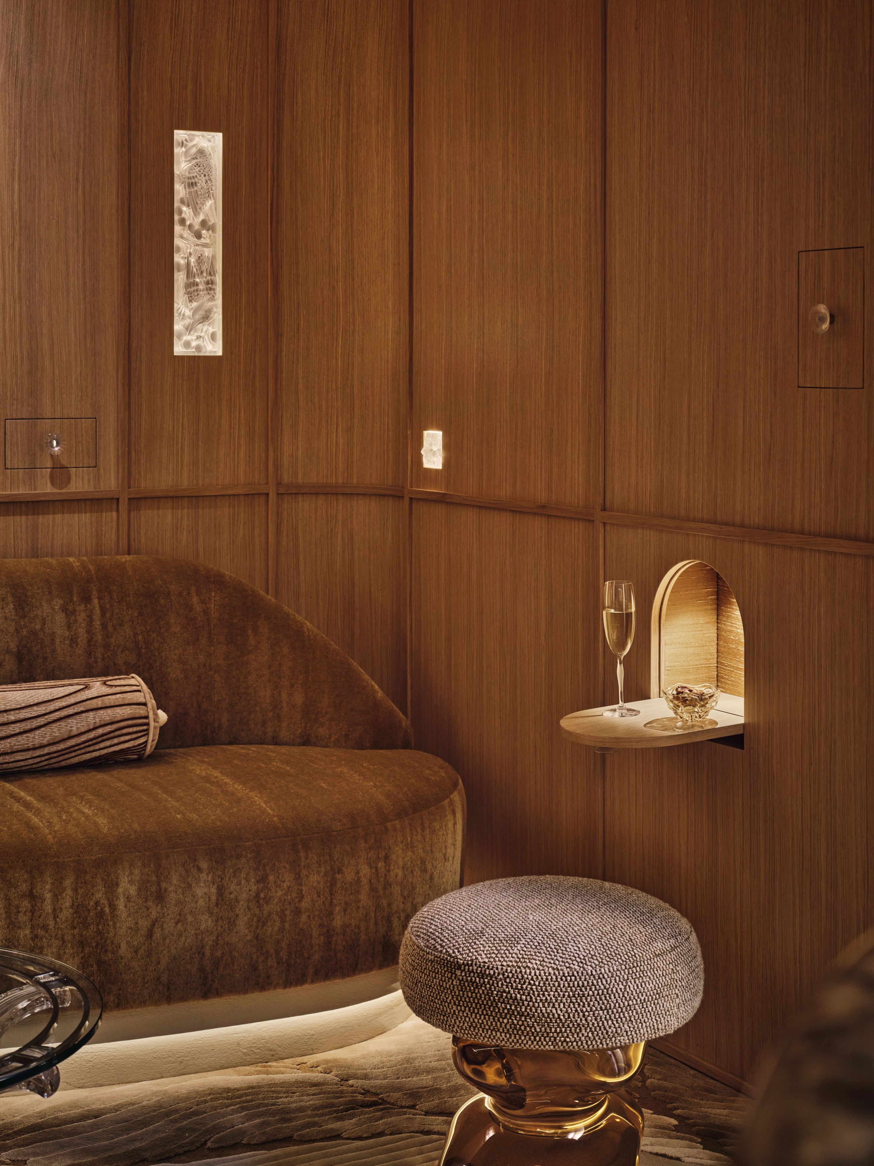Elicyon Lalique Collaboration Bar Room