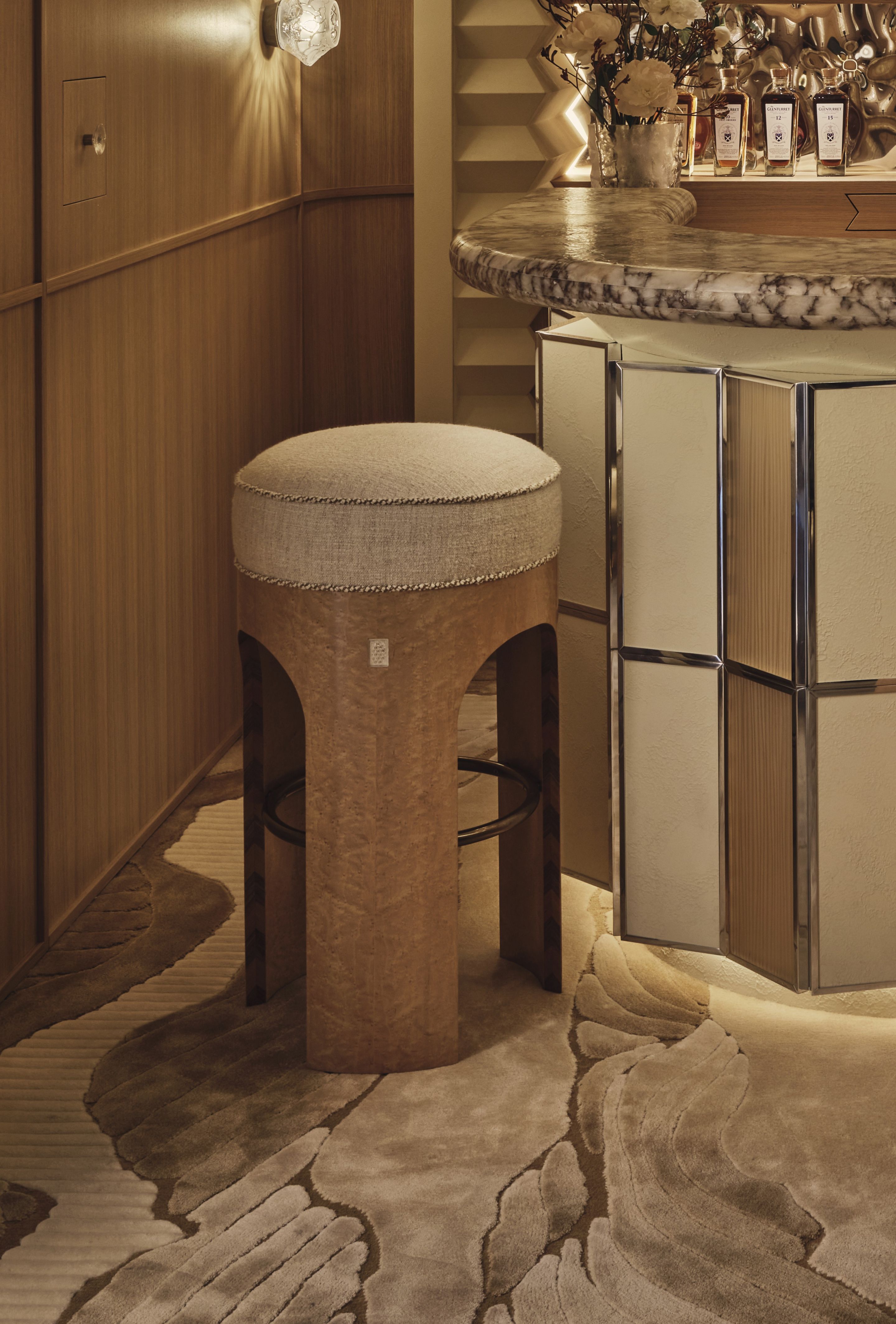 Elicyon Bar Stools Lalique