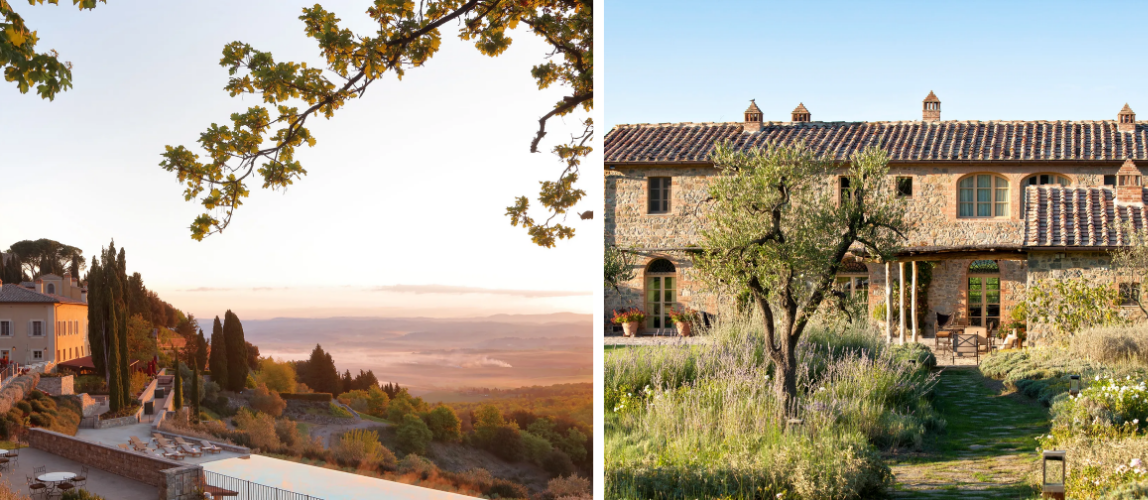 images of the luxury hotel and property and tuscany Rosewood Castiglion del Bosco