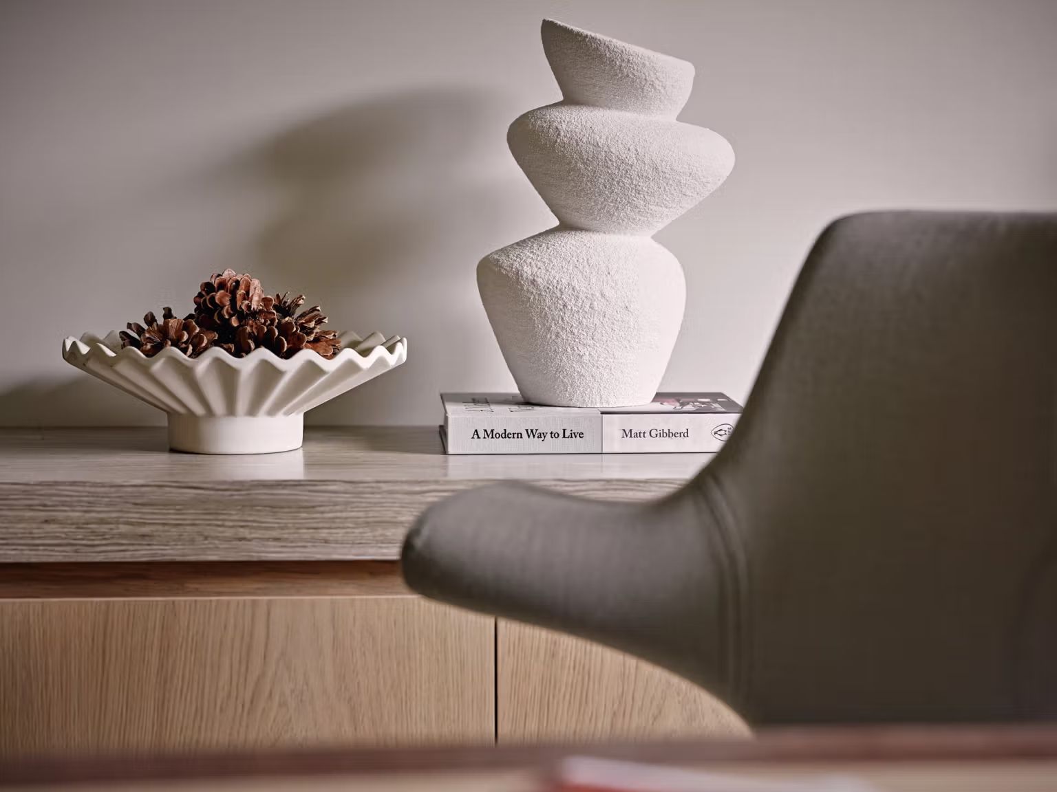 Artword on a table