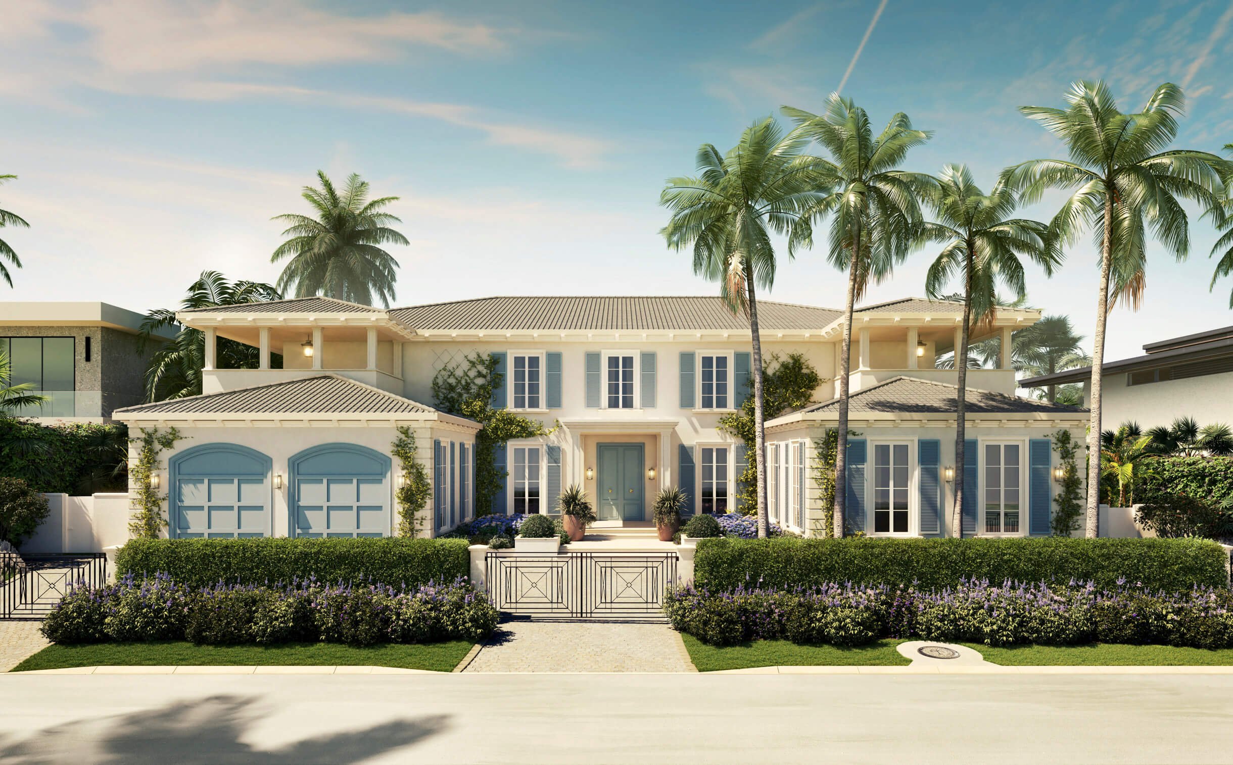Exterior front of house.