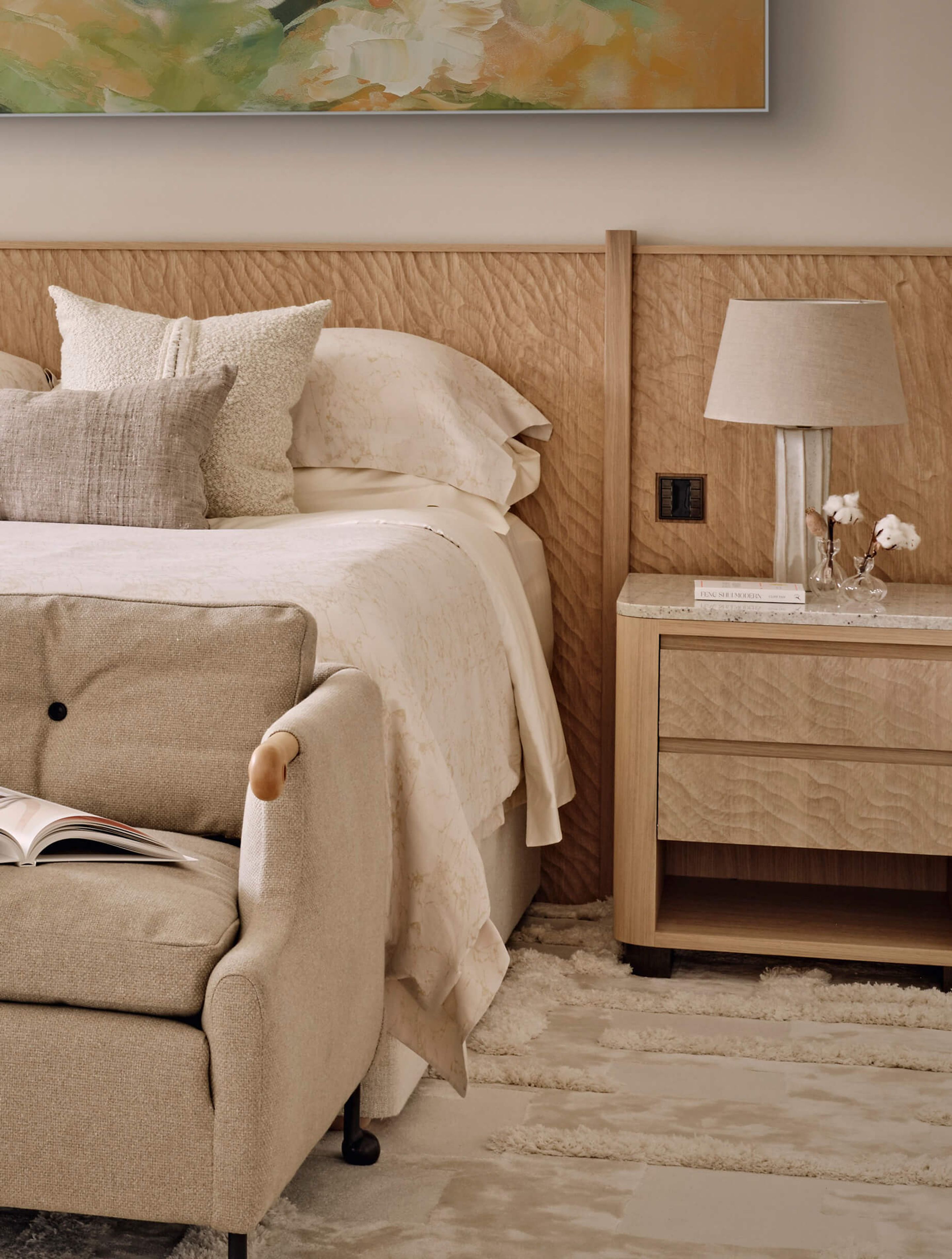 Bespoke headboard