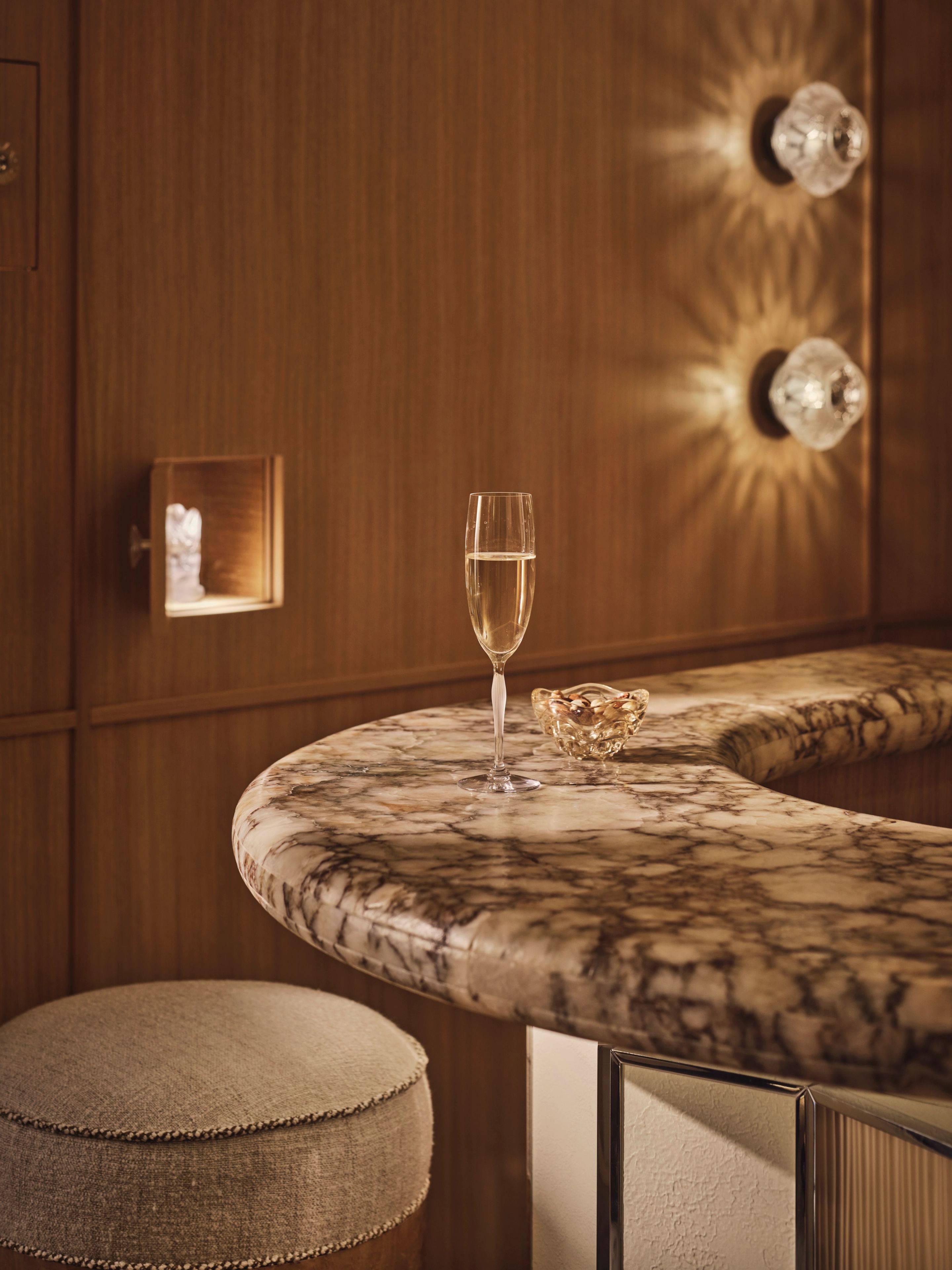 Lalique Elicyon Collaboration Bar Room