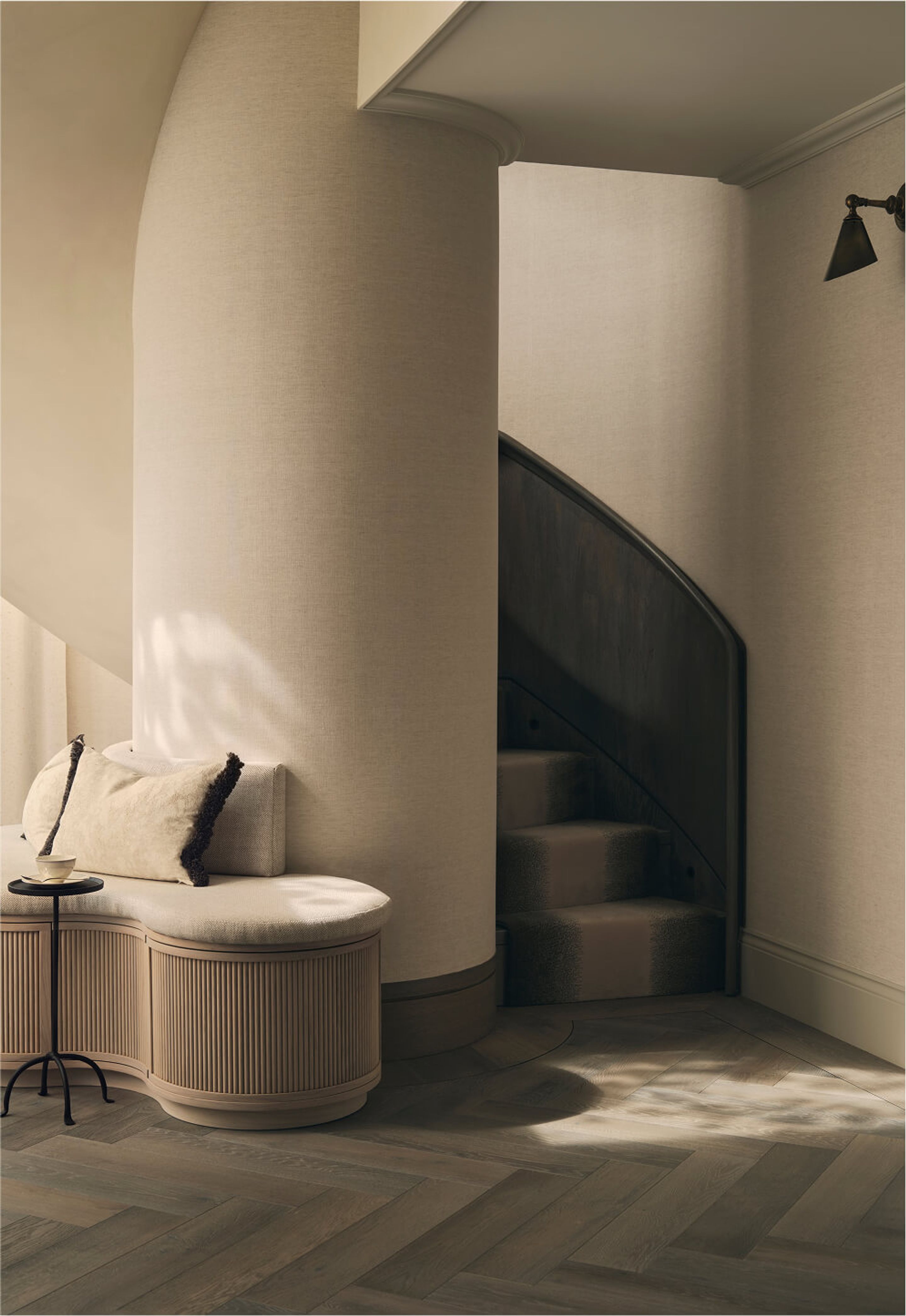 Staircase designed by Elicyon interior design and interior architecture studio