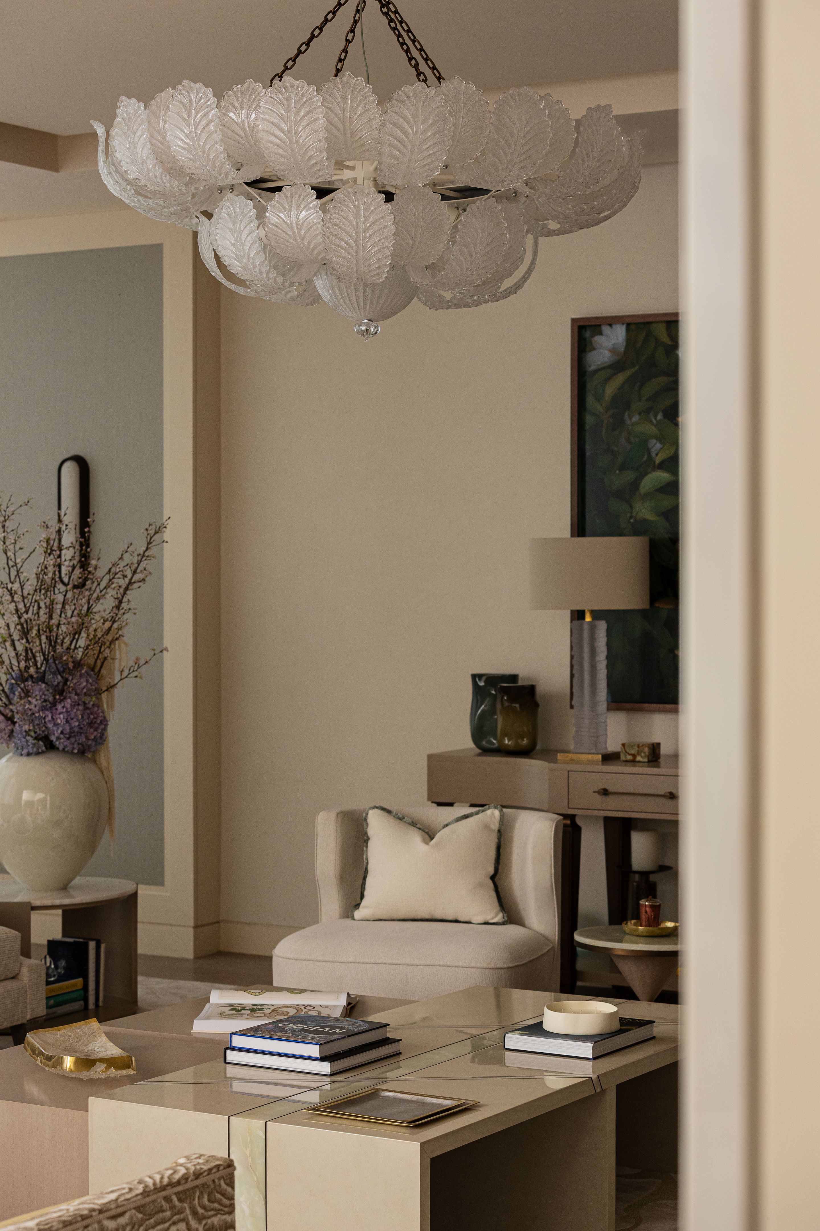 Dubai family villa majlis interior design detail
