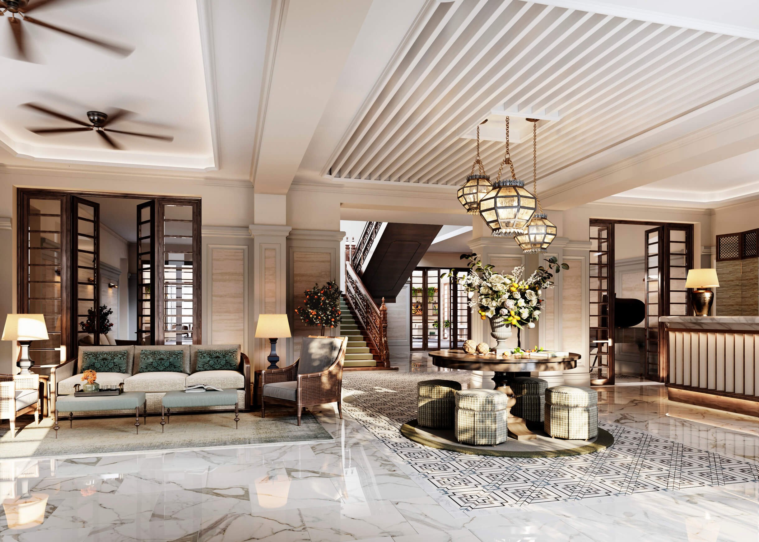 Hotel Lobby