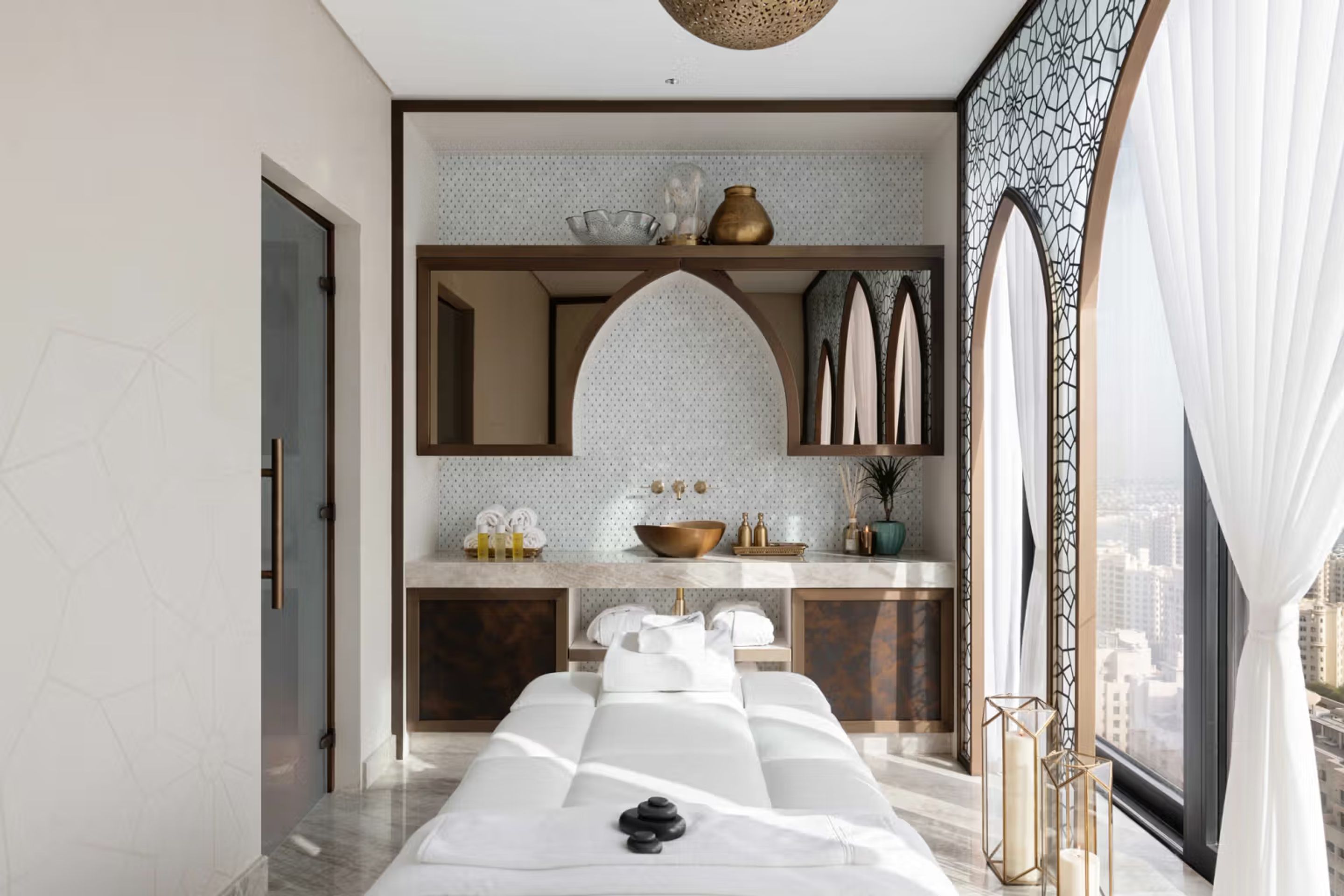Massage table