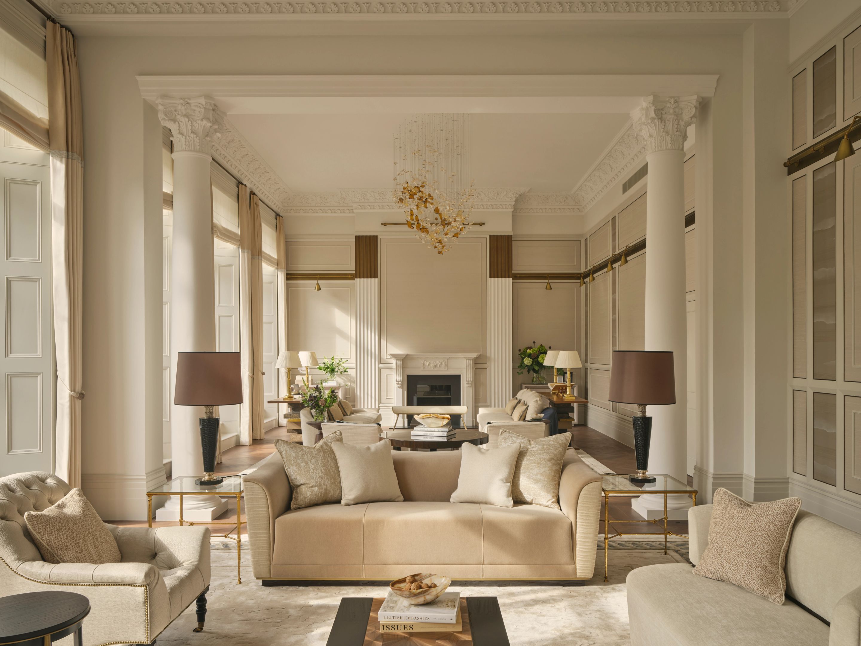 Lancaster residence interior designed by Elicyon interior design studio