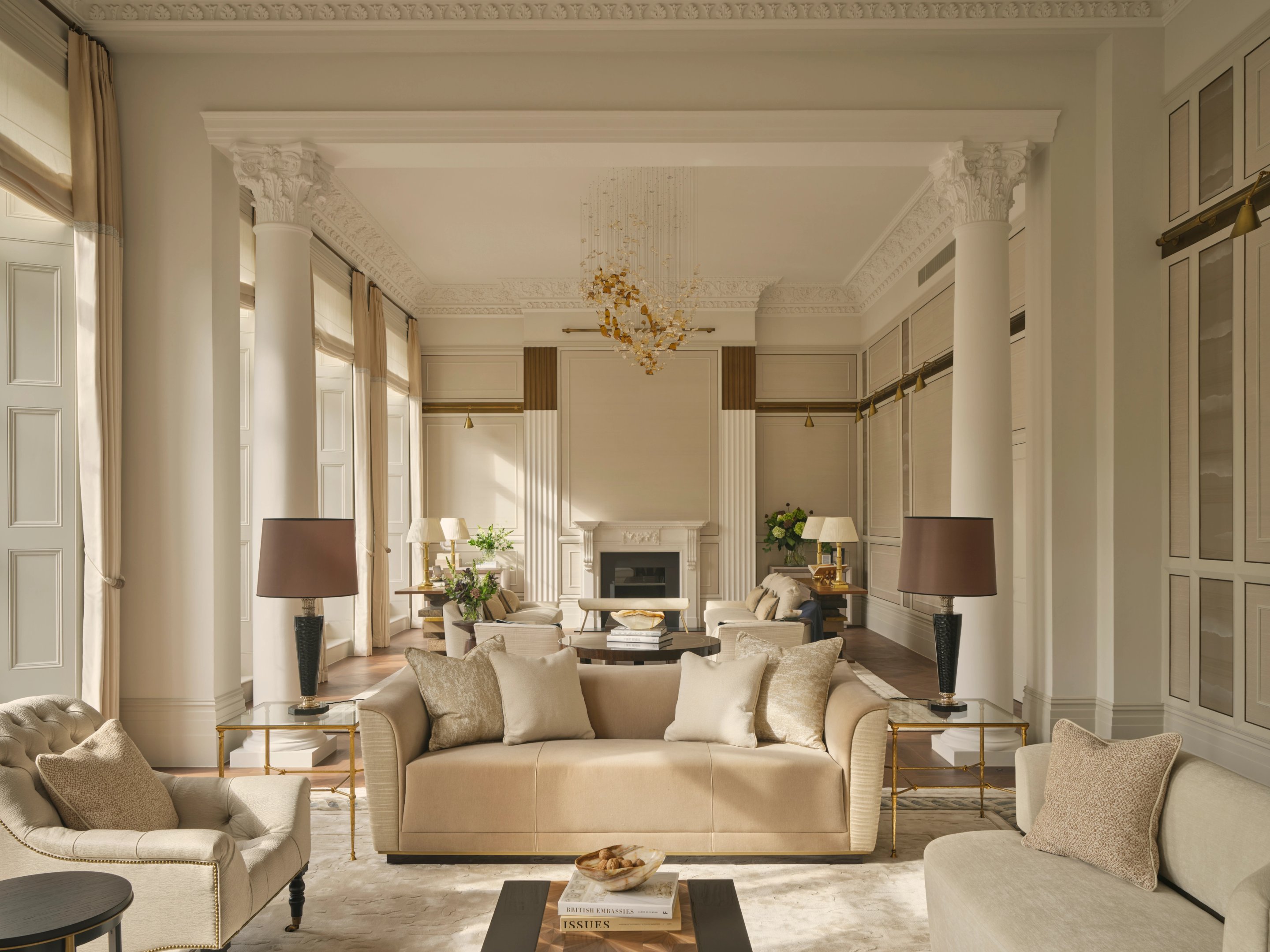 Lancaster residence interior designed by Elicyon interior design studio