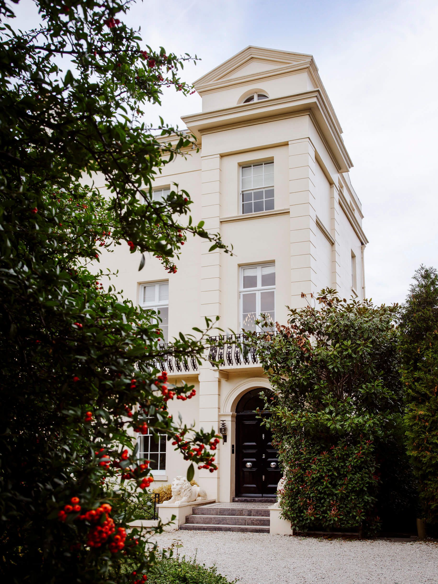 Exterior of the building