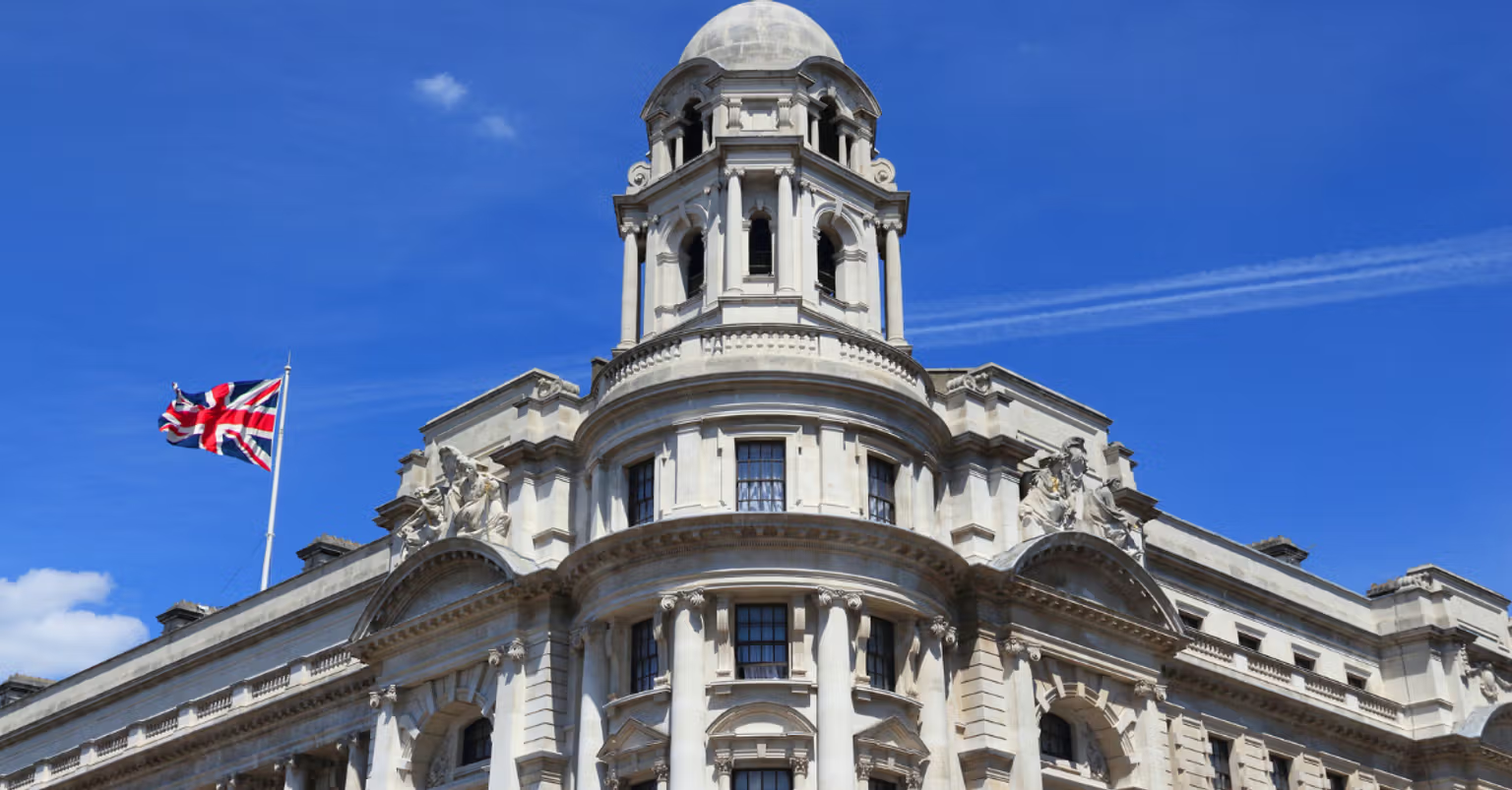 Old War Office Building in London by Leonid Andronov