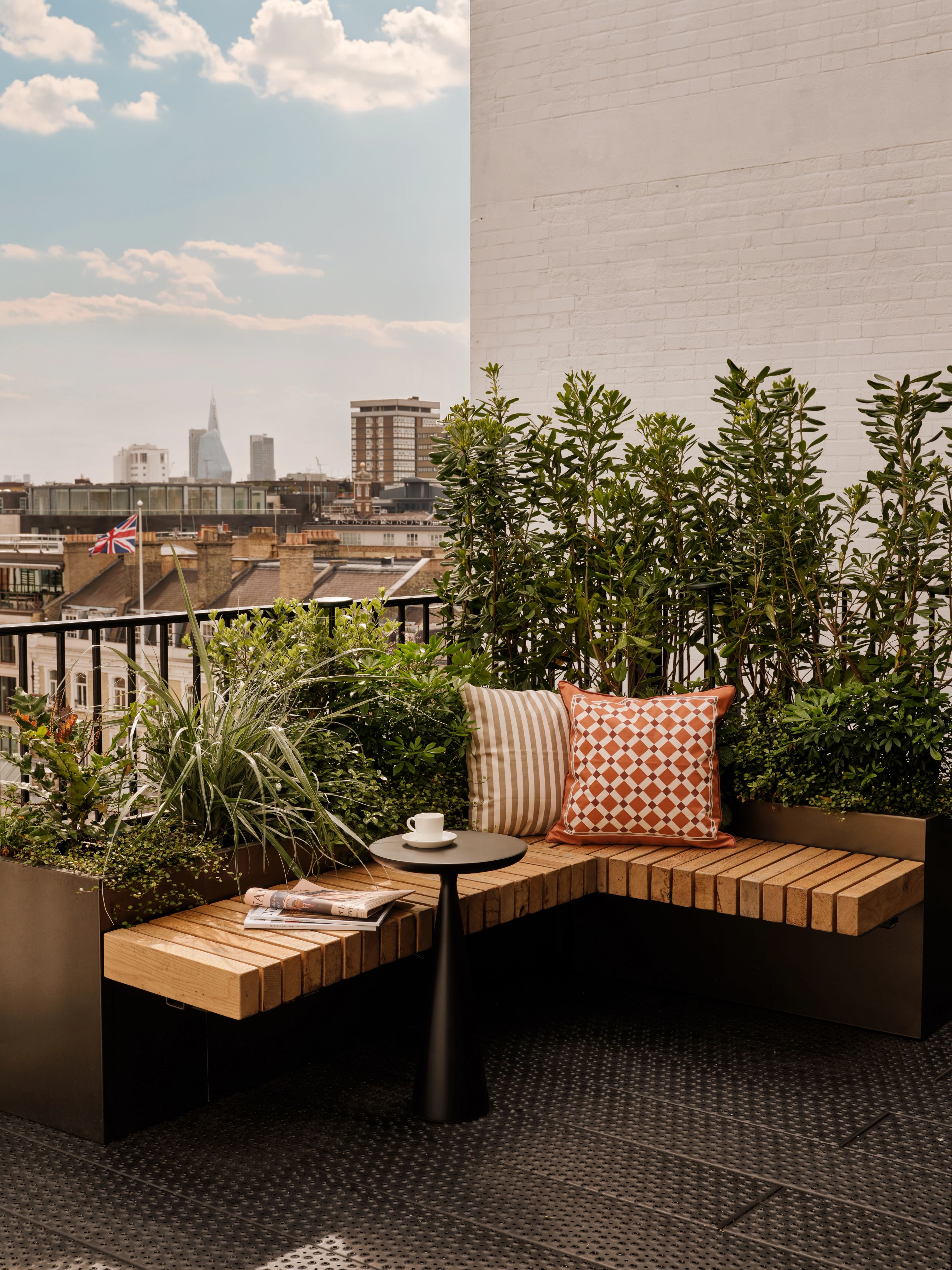 London Office Design Terrace Area