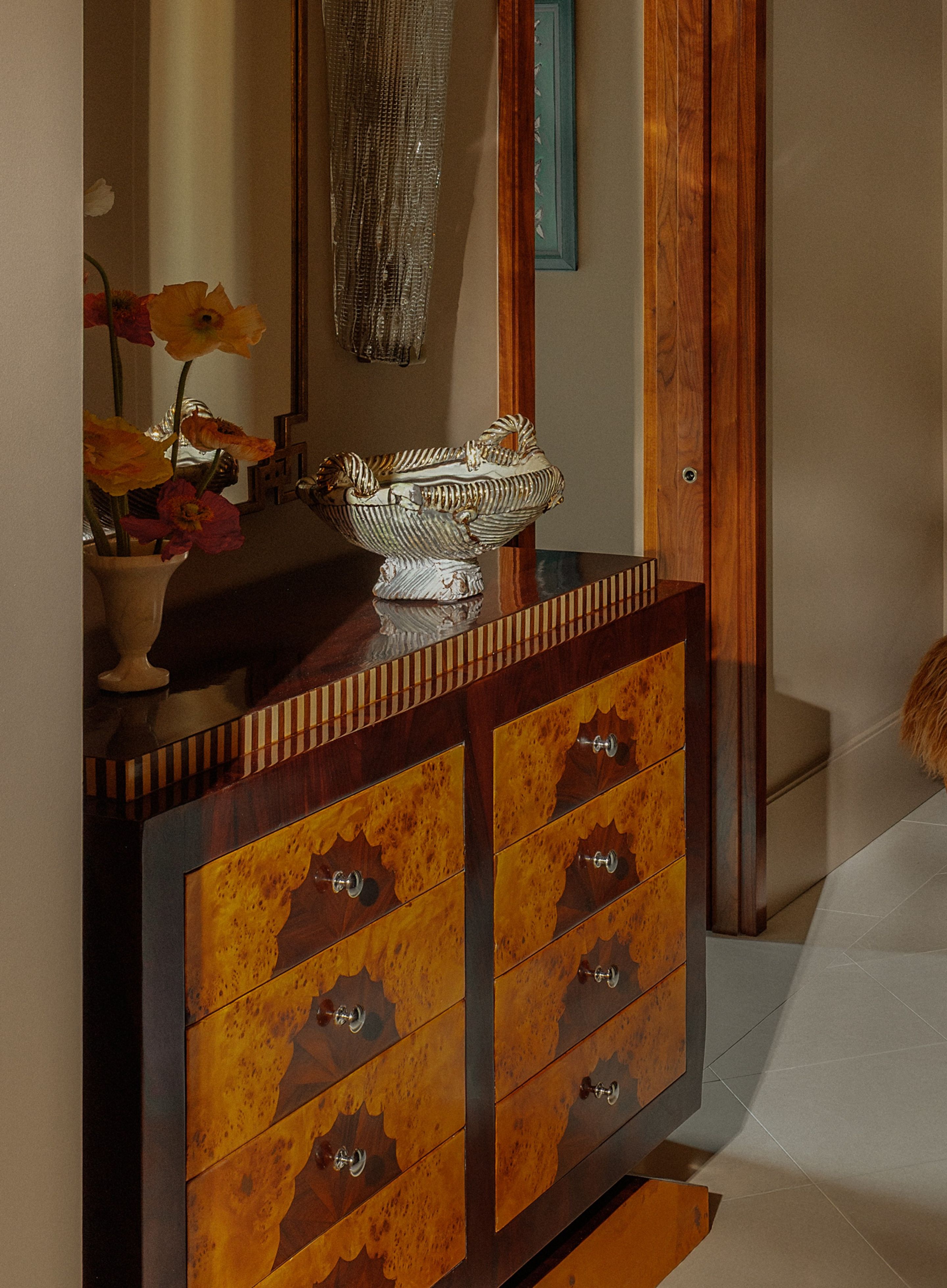 Kensington Penthouse Elicyon Interior Design Antique Console