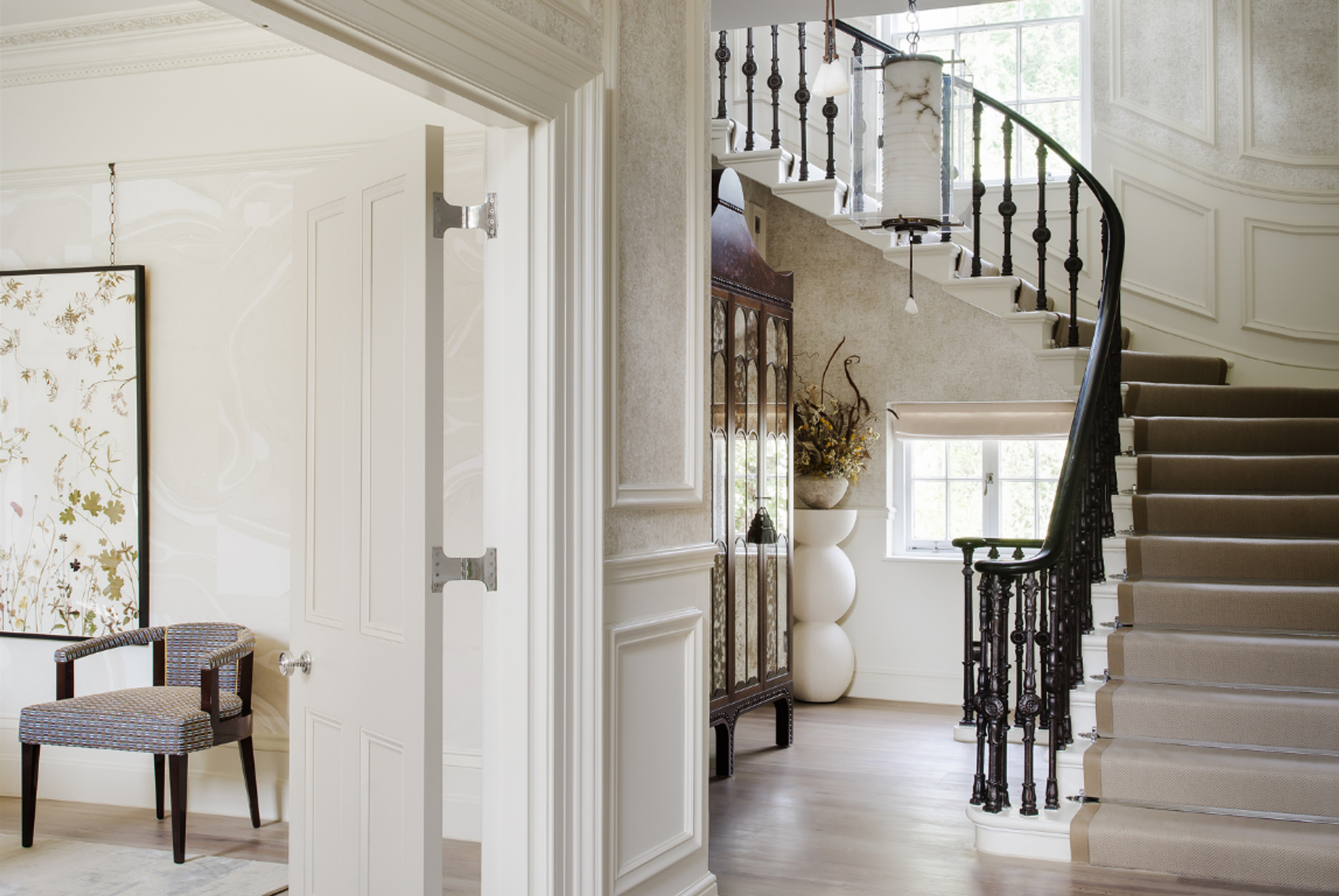 Staircase of North London Family Home by Elicyon, an example of interior architecture in London.