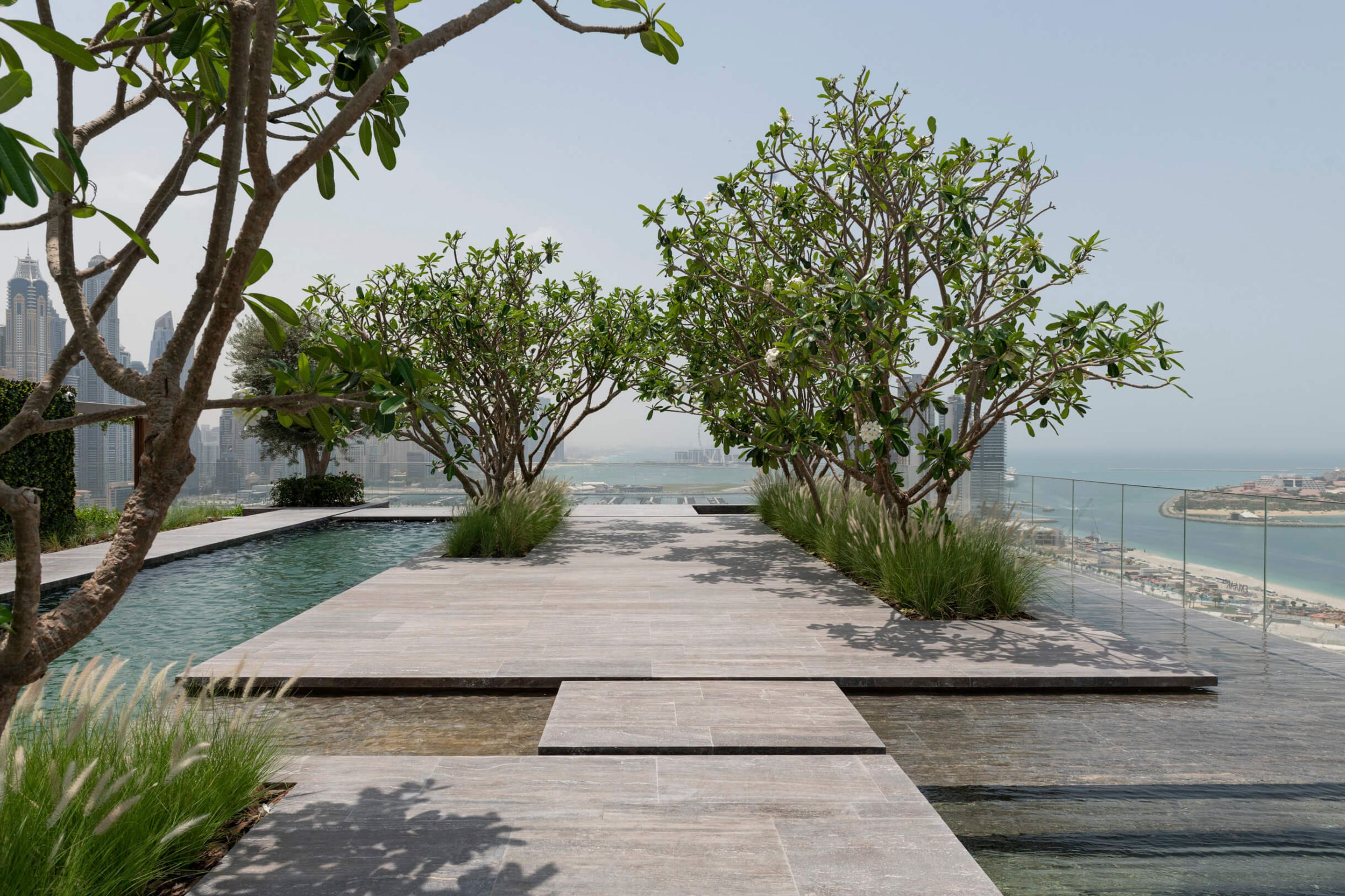Dubai Penthouse pool designed by Elicyon design studio