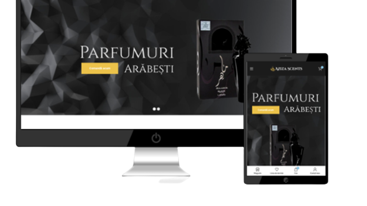 Screenshot Aziza Scents