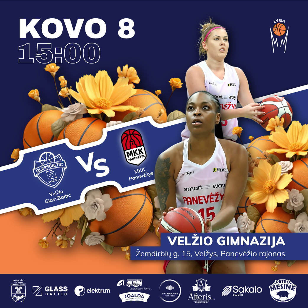 Kovo 8-ąją - draugiškos rungtynės su MKK „Panevėžys“