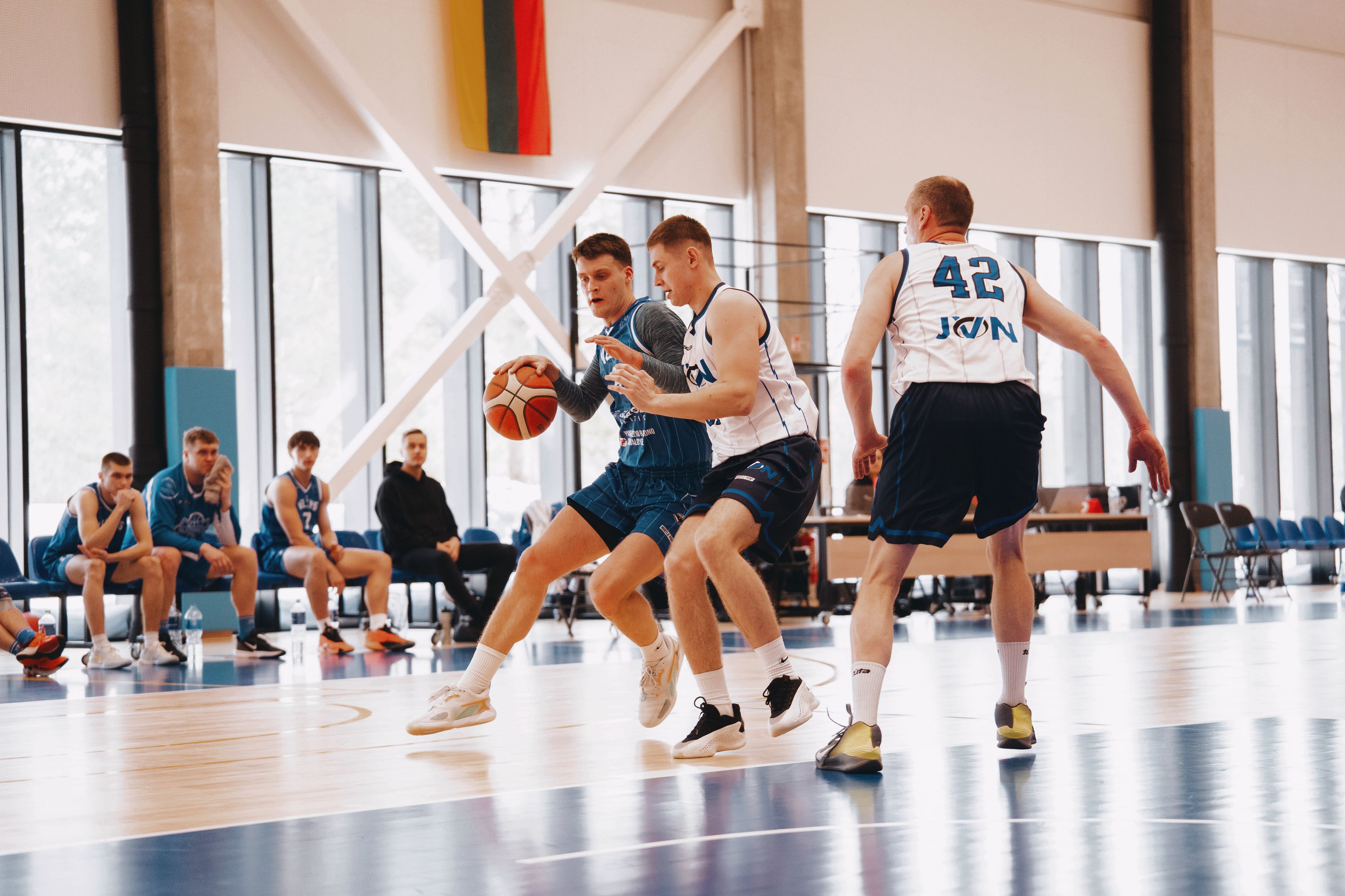 B diviziono pusfinalyje - kova su Rokiškio ekipa