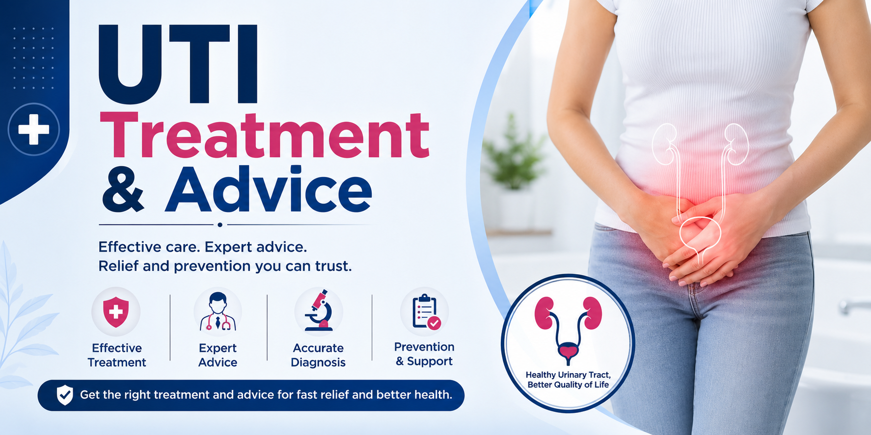 Urinary Tract Infection (UTI) Support
