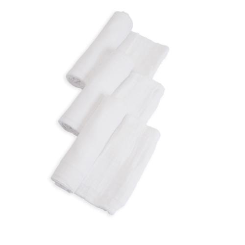 Cotton Muslin Swaddle 3 Pack White Set's' image