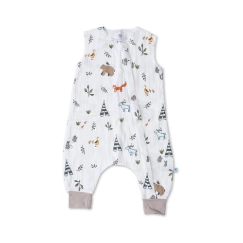 Cotton Muslin Sleep Romper Large Forest Friends's' image