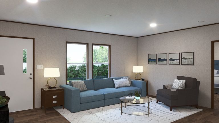 Oak living area
