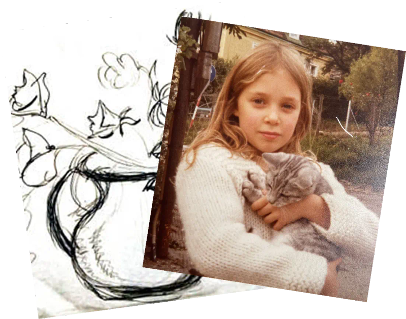 Bild von Theresia als Kind