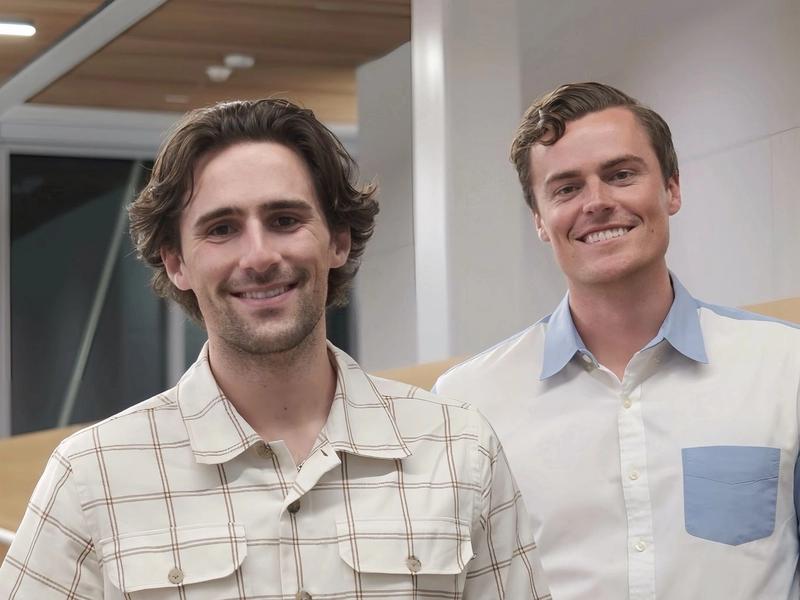 DEALPRINT founding team members collaborating on investment platform development