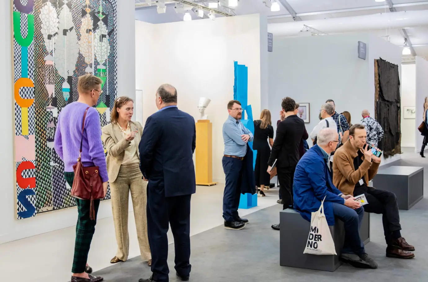 crowd point of view at a live performance