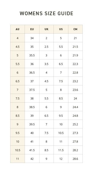 Rossi Size Guide Rossi Boots