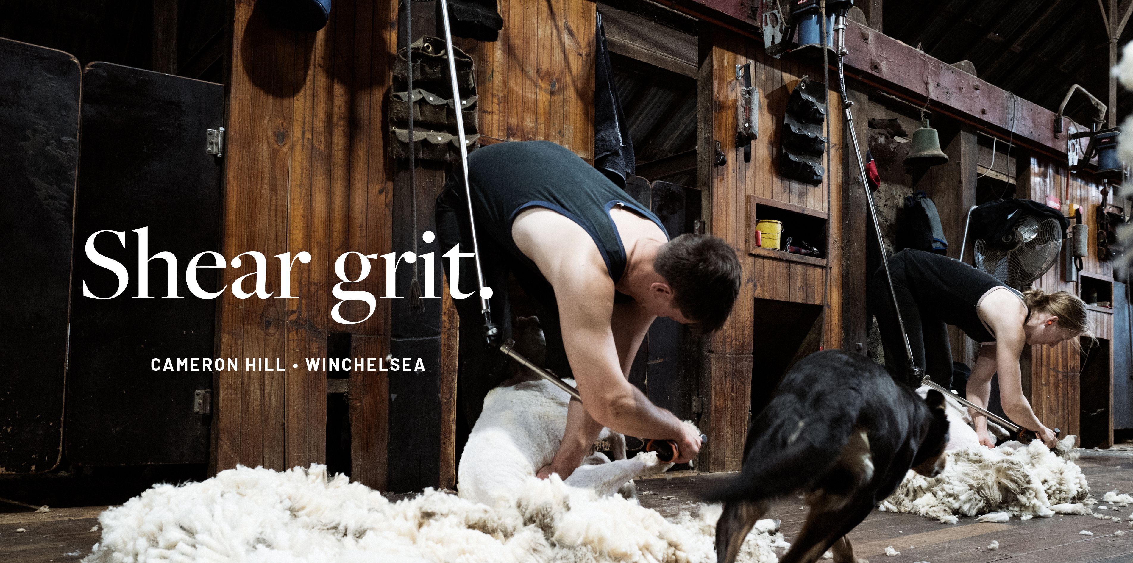 Shear grit